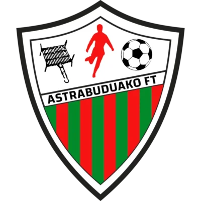 Escudo del equipo de fútbol Astrabuduako Futbol Taldea de Astrabudua, Erandio (Bizkaia)