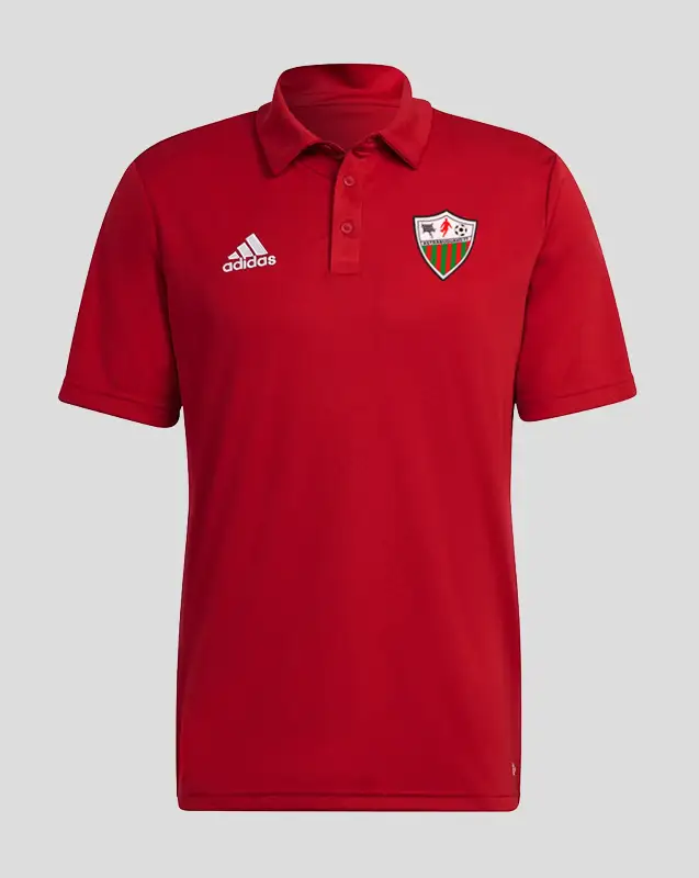 Polo de paseo color rojo del Astrabuduako FT - Tienda Oficial del Astrabuduako Futbol Taldea